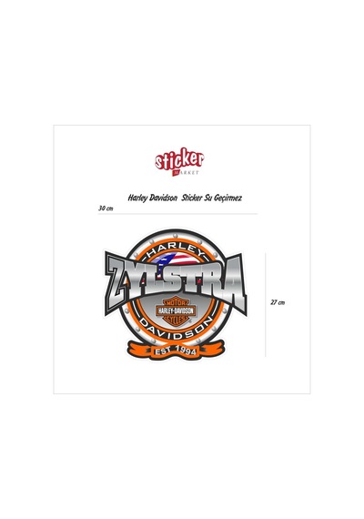 Harley Davidson Sticker (189467630)