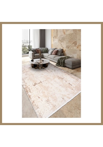 Kahveci.store Youdayhomecollection Gaspina Model Oturma Odası Halısı Ebat: 120x120 22 Çok Renkli