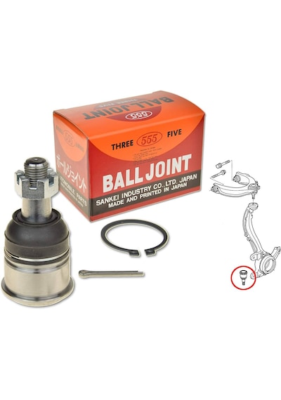 555 Japon Honda Accord 2002-2008 Alt Rotil