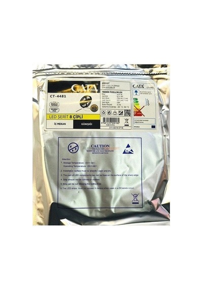 Cata 5 Metre Ct-4481 10 Çip Şerit Led İç Mekan Günışığı