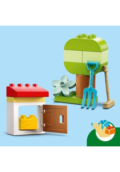 LEGO® Duplo 10950 Town Kasabası Traktörü ve Hayvan Bakımı 27 Parça