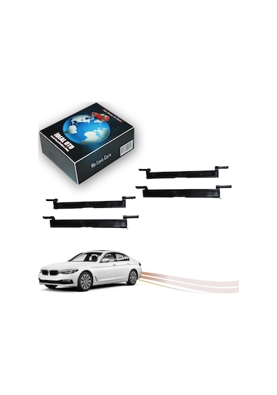 Bmw 5 G30 2016-... Tavan Çıta Portbagaj Kapağı 114mm/12mm 4x