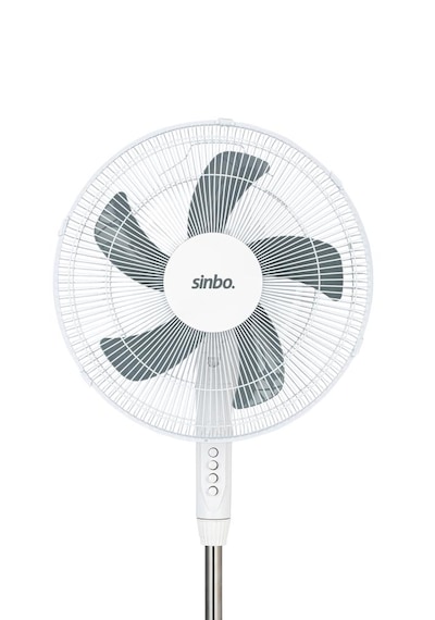 Sinbo Sf-7705 Ayaklı Vantilatör 16 Inç 45w Sessiz Fan 3 Kademeli Yükseklik Ayarlı Güçlü
