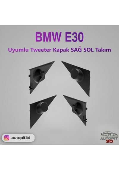 Bmw E30 Tweeter Kapak Sağ Sol Takım