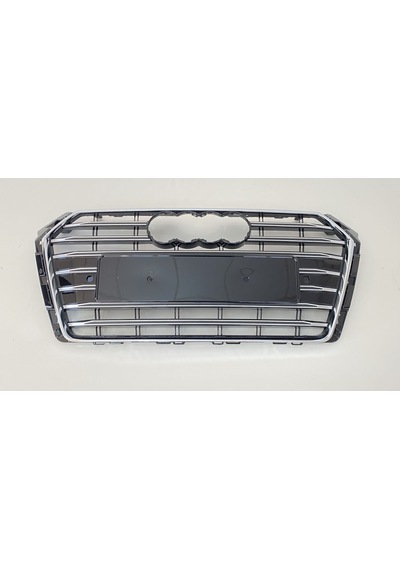 Audi A4 Uyumlu 2016-2019 Panjur S4 Siyah Kopya