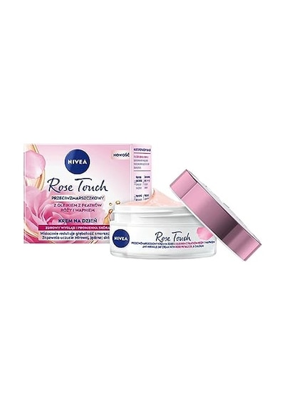 Nıvea Aqua Rose Kırışıklık Karşıtı Gündüz Yüz Bakım Kremi 50ml, Kalsiyum, İnce Çizgi Görünümü, Sıkı Cilt