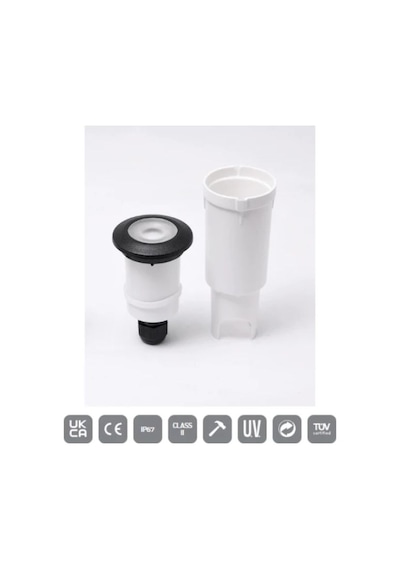 Fumagalli Aldo G9 Gömme Led Yer/duvar Armatürü 1.7w Ip67 3000k
