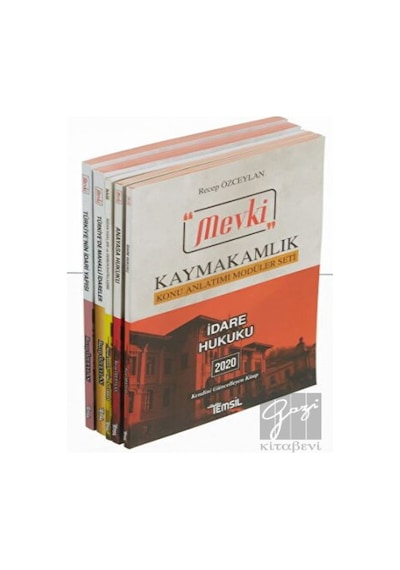 Mevki Kaymakamlık Hukuk-Konu Anlatımı Modüler Seti - Recep Özceylan - Temsil Kitap