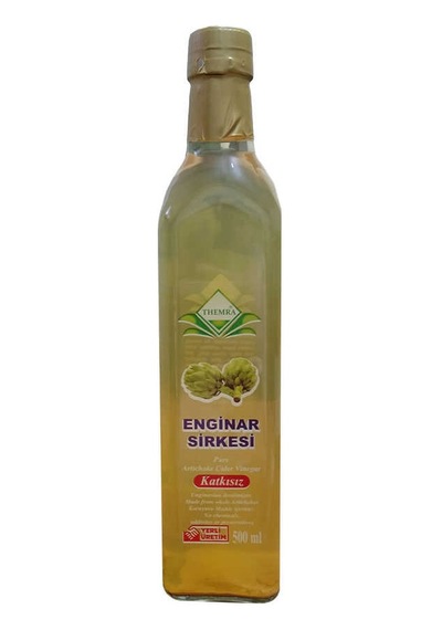 Enginar Sirkesi Cam Şişe 500 Ml