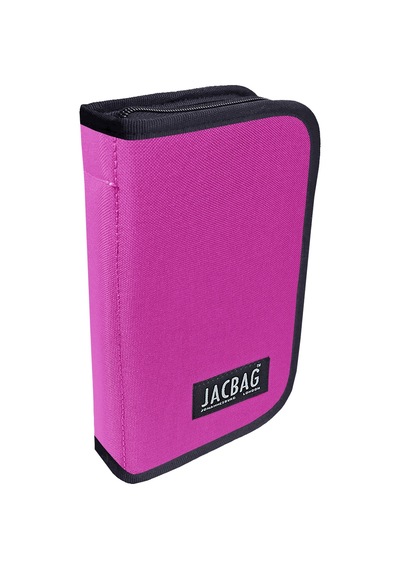 Jacbag Cover -sert Kapaklı Lastikli Kalem Kutusu Cover-pembe renkli