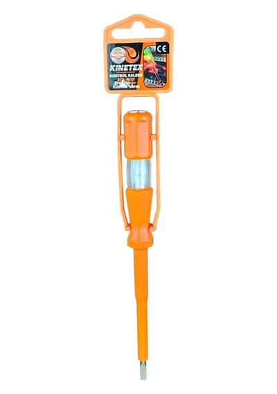 Kinetex Ktx-3128 Düz Askılı Kontrol Kalemi Ac 100-500v- 30'li Paket Diğer