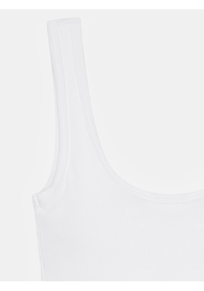 Dilvin 32807 Bra-free Atlet-beyaz