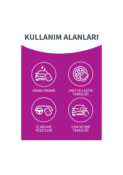 Oto Süngeri Üçlü Set