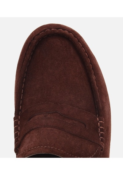 Hotiç Erkek Süet Deri Kahverengi Comfort Loafer Ayakkabı 02ayh319710a480 02ayh319710a480