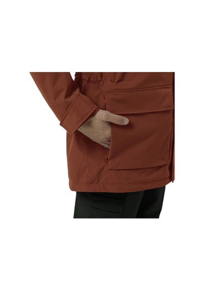 Jack Wolfskin Glacier Canyon Erkek Parka 1107674 Sarı