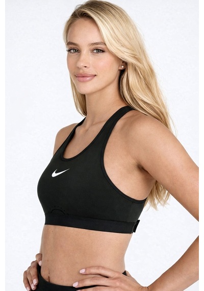 Swoosh High Support Non Padded Adjustable Sports Bra Kadın Yüksek Destekli Spor Sütyeni Siyah Siyah Swoosh High Support Non Padded Adjustable Sports Bra Kadın Yüksek Destekli Spor Sütyeni Siyah Siyah