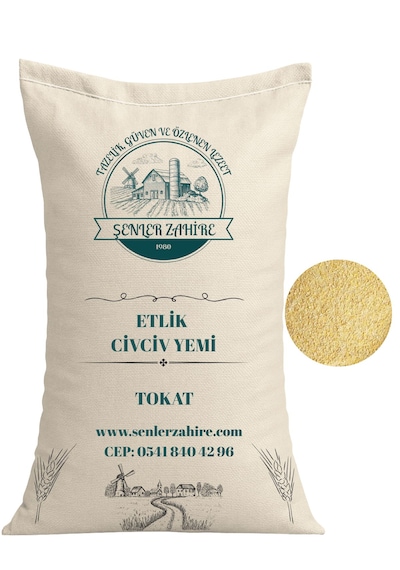 Vitaminli Mısırlı Etlik Civciv Yemi Hızlı Büyüten Granül 3 Kg
