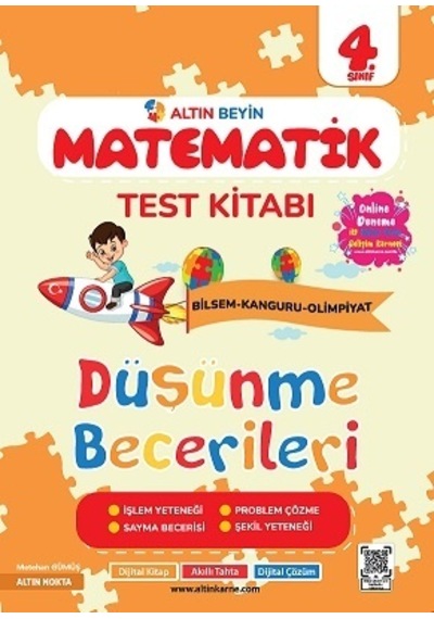 Altın Nokta 4. Sınıf Matematik Test Kitabı