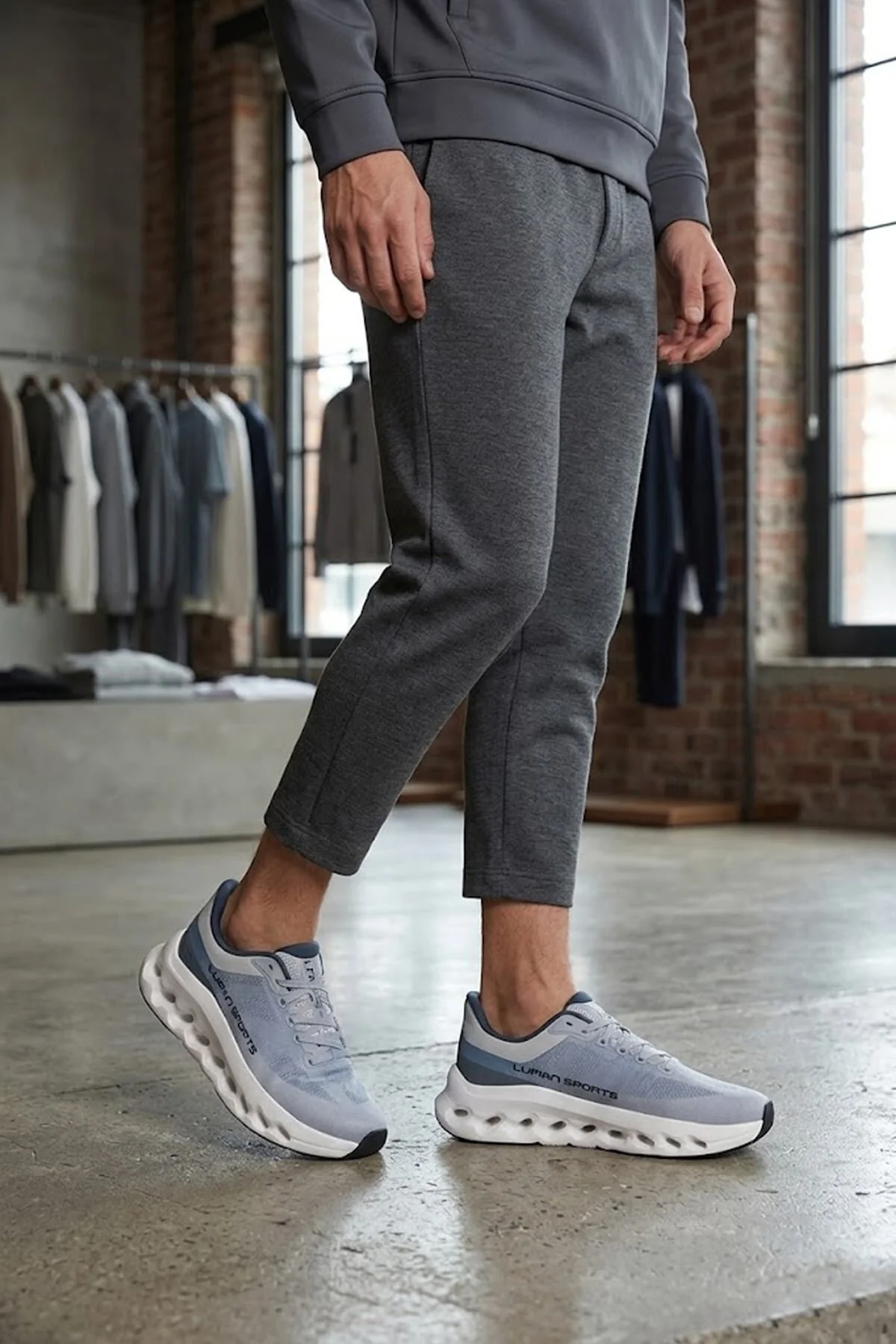 Lufian Lufıan Hunter Erkek Sneaker Spor Ayakkabı Mavi