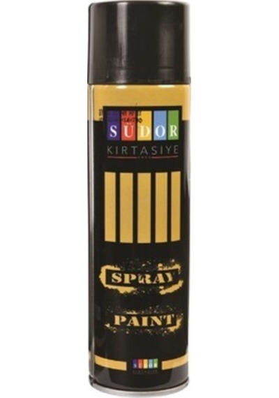 Sprey Boya 200 Ml. Siyah Çok Renkli