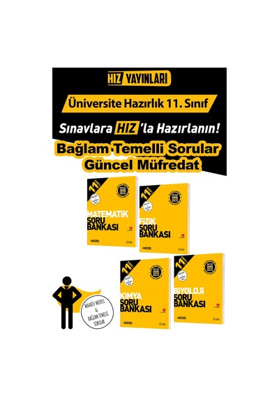 11. Sınıf Matematik Fizik Kimya Biyoloji Soru Bankası Seti Maarif Model