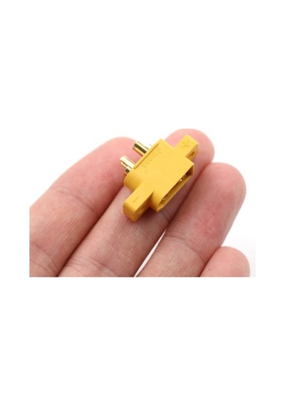 5 Adet Xt60 Panel Montaj Tip Erkek Konnektör Lityum Lipo Pil Akü Batarya Bağlantı Konnektörü Rc Esc Motor Drone Model