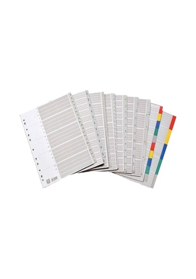 Bafix Seperatör 1-31 Rakamlı Plastik A4 Çok Renkli