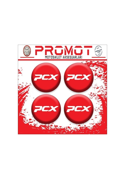 Pcx Uyumlu Damla Sticker 4cm-4 Adet 05 Diğer