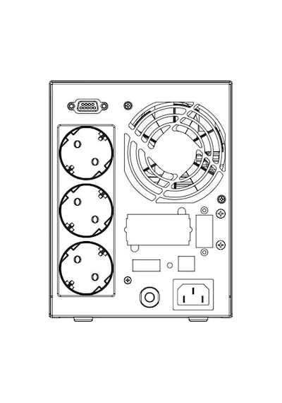 Uygar Enerji Time Tıme 1kva Onlıne Lcd Yeni Nesil Akü Kesintisiz Güç Kaynağı Ups 2 12v9ah