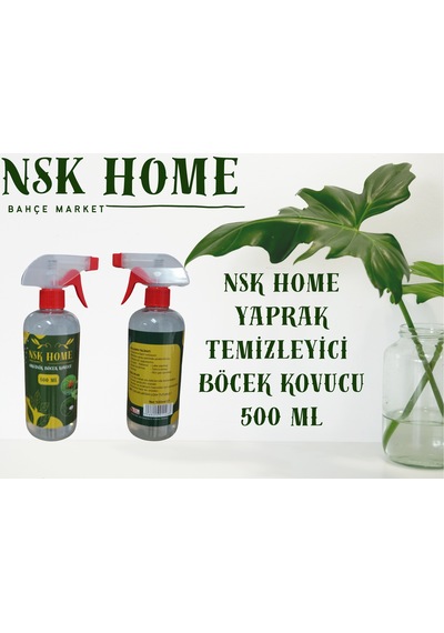 Nsk Home Organik Bitki Yaprak Temizleyici Ve Koruyucu Haşere Önle