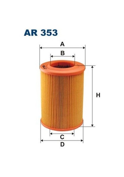 Fıltron Ar 353 Hava Fıltresı Carry Sk 410 Damas 89 99