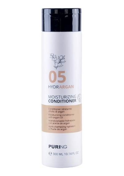 Purıng 05 Hydrargan Normal Ve Kuru Saçlar İçin Argan & Keten Tohumlu Nemlendirici Saç Kremi 300ml