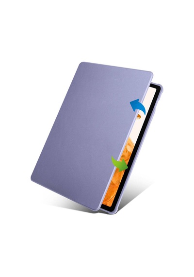 Galaxy Tab S9 Plus Kılıf Zore Termik Kalem Bölmeli Dönebilen Standlı Kılıf Kapaklı Kılıf