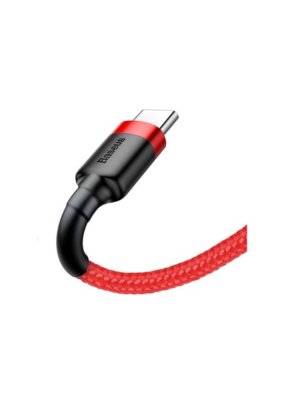 Baseus Cafule Serisi Type-c 2a Şarj Ve Data Aktarım Kablosu 2 Metre Red Red