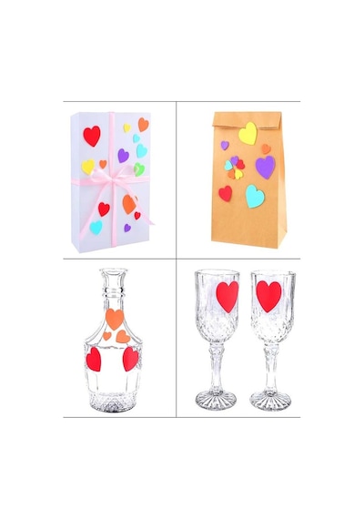 Şekilli Eva Yapışkanlı Araçlar 100 Lü 1 Paket Kendinden Yapışkanlı Eva Sticker Okul Öncesi Kreş Ana Sınıfı