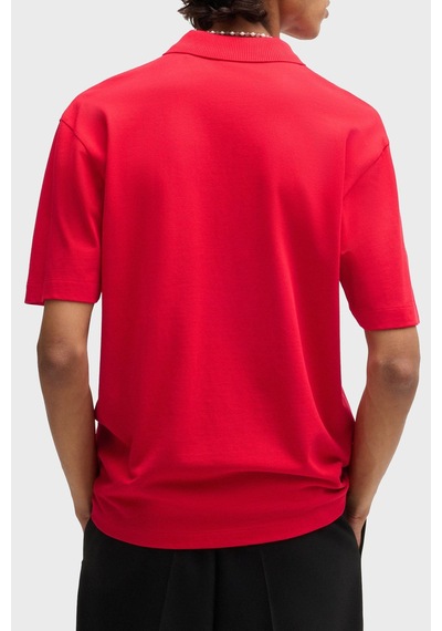 Hugo Erkek Polo Yaka T Shirt 50493206 694 Kırmızı Kırmızı