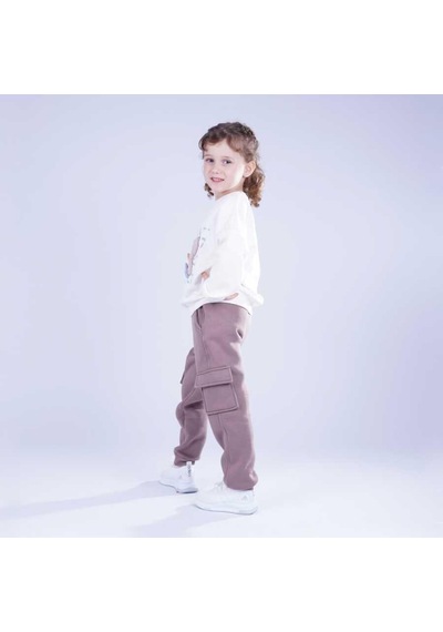 Xo Kids Kız Kazak 3-14 Yaş 0000753 Kkzk06005 Ekru