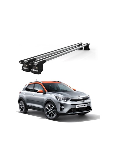 Trio-ı Kia Stonic 2017 Ve Sonrası Uyumlu Kilitli Ara Atkı 120cm Port Bagaj Tavan Barı