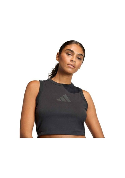 Adidas Z.n.e. Kadın Siyah Yuvarlak Yaka Atlet Siyah
