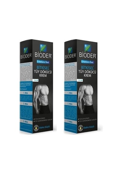Tüy Dökücü Krem Erkekler Için 100 Ml 2'li Paket Erkek