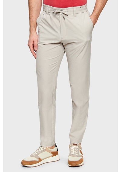Boss Tapered Fit Normal Bel Cepli Pantolon Erkek Pantolon 50562178 070 Gri