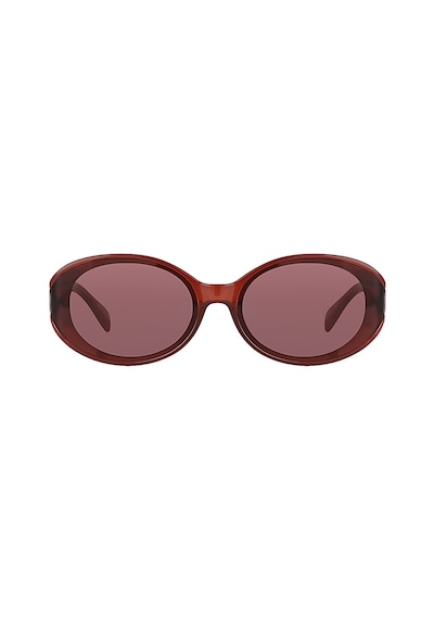 Daniel Klein Dk4342-3 Oval Model Velour Vintage Kadın Güneş Gözlüğü Bordo