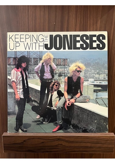 The Joneses - Keeping Up With The Joneses , 1986 Lp Rock & Roll