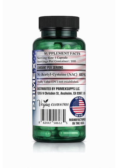 N.a.c N-acetyl Cysteine - N-asetilsistein Nacetyl 600 Mg 100 Kapsül Aromasız