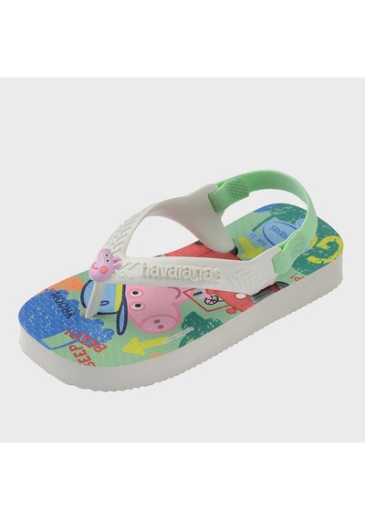 Havaianas Baby Peppa Pig Çocuk Terlik 4145980-0198 Beyaz