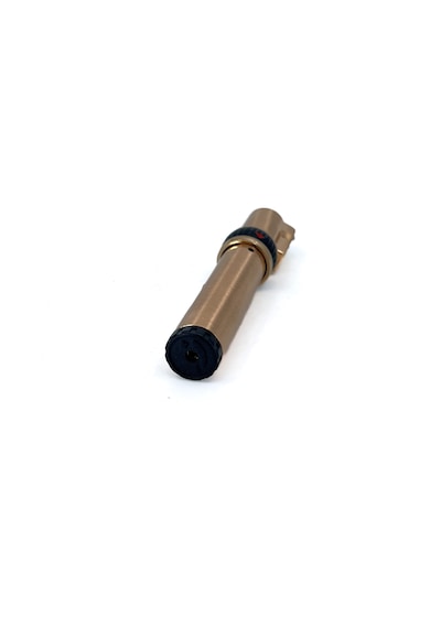 Zenit Tek Torch Jet Alev Metal Çakmak - Altın Rengi Sarı