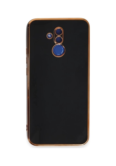 Huawei Mate 20 Lite Uyumlu Kılıf Volet Silikon - Siyah