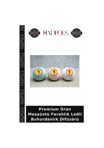 Premium Ürün Masaüstü Ferahlık Ledli Buhurdanlık Difüzörü Çok Renkli
