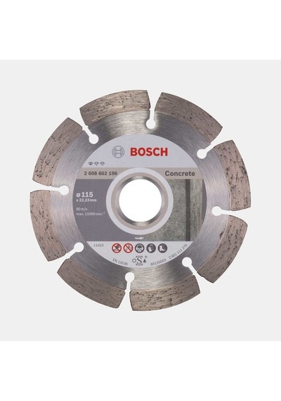 Bosch Elmas Disk 115 Mm Standart For Concrete