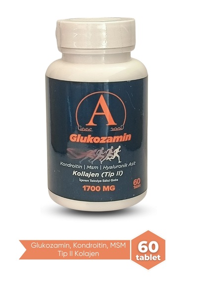 Ayos Life Glukozamin Kolajen Kondroitin Msm Hyaluronik Asit ve Tip-II Kolajen İçeren Takviye Edici Gıda 60 Tablet